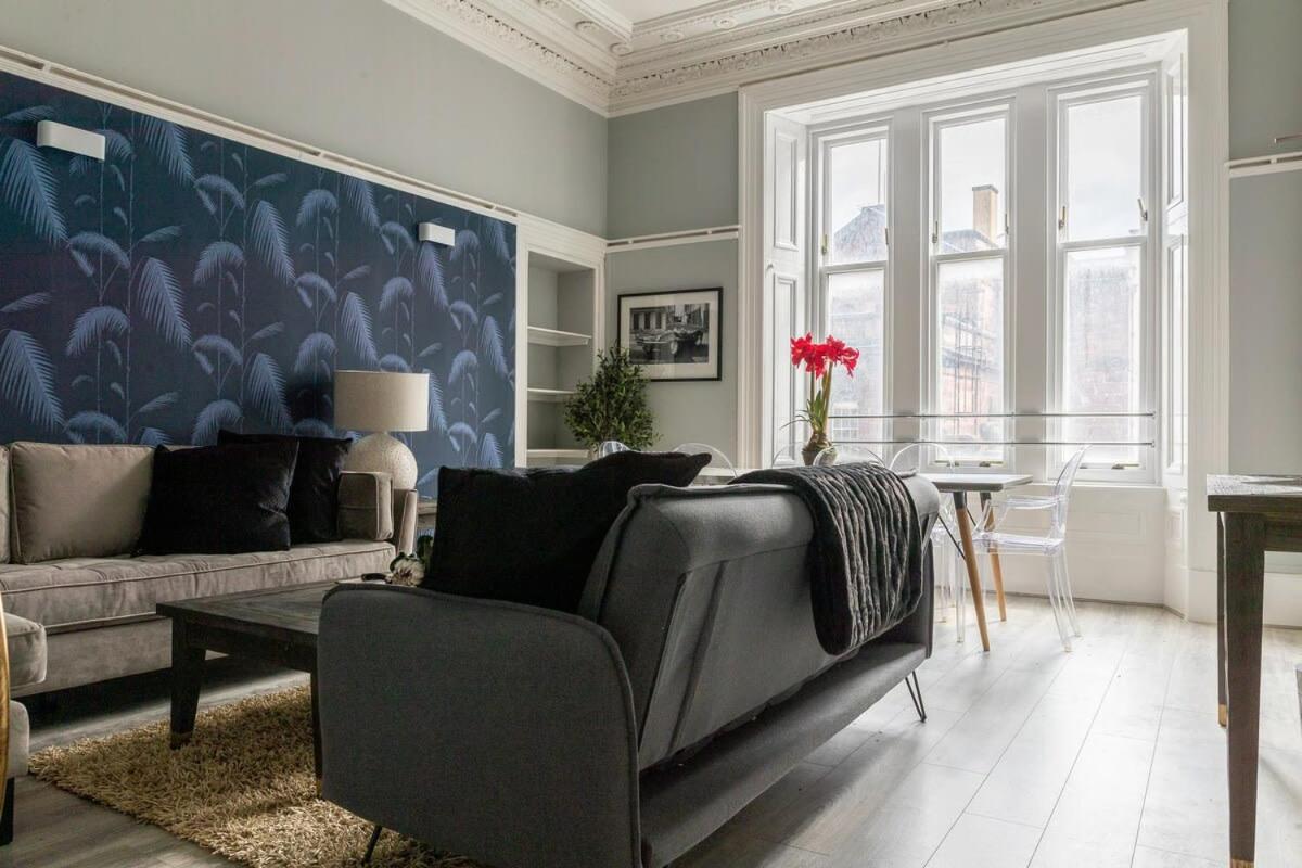 Beautiful 4 Bed Flat In Perfect Central Location Glasgow Eksteriør bilde