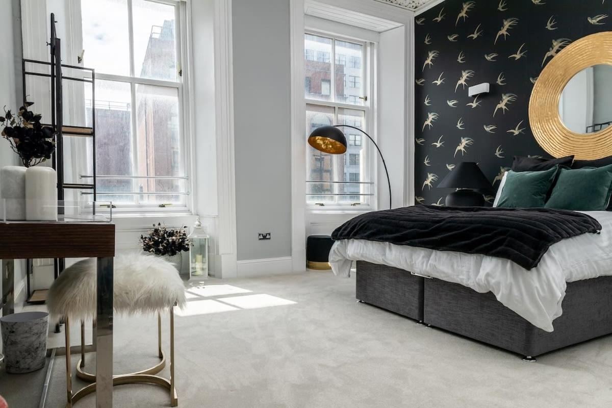 Beautiful 4 Bed Flat In Perfect Central Location Glasgow Eksteriør bilde